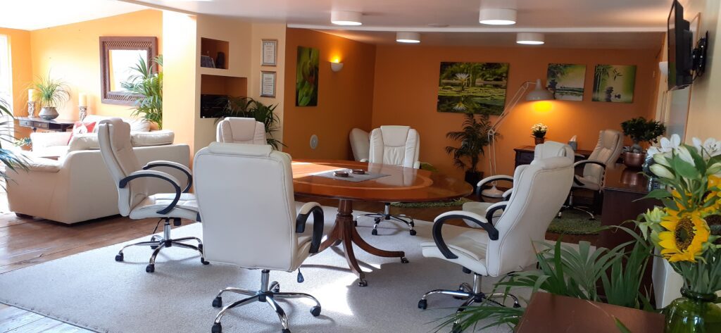 Somerset School of Hypnotherapy Training Room